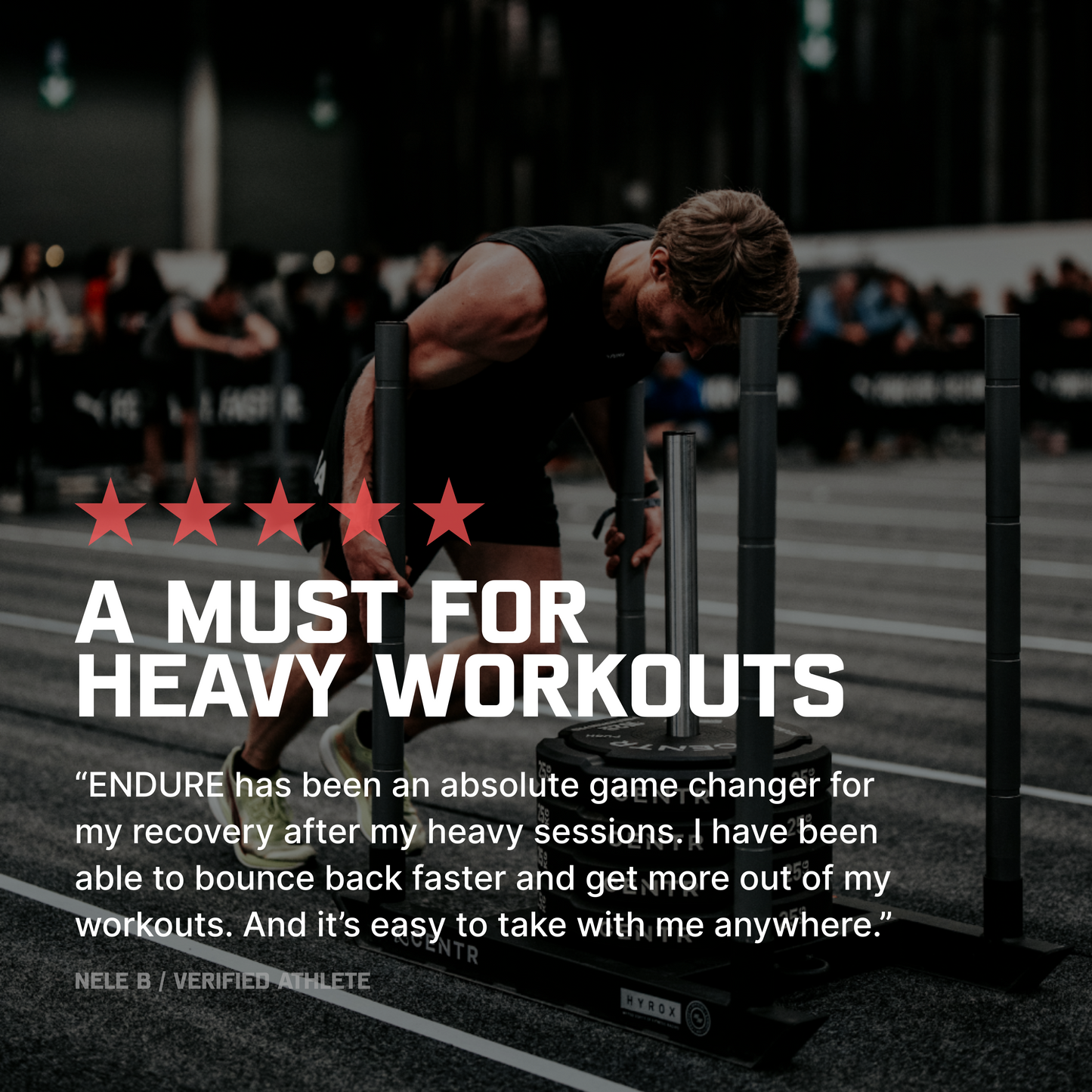 FASTER RECOVERY FOR ATHLETES